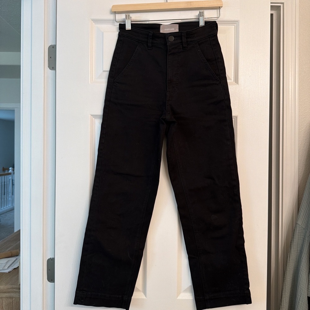 Everlane Black Ankle Jeans